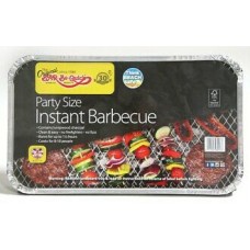 BBQ INSTANT DISPOSABLE TRAY - PARTY SIZE