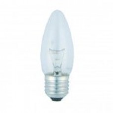 CANDLE BULBS   25w    NORMAL SCREW E-27 (CLEAR)