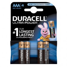 DURACELL ULTRA POWER MN2400 4's  (AAA SIZE)