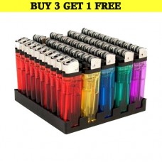 DISPOSABLE LIGHTERS    ( BUY 3 GET 1 FREE!)