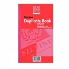 SILVINE  DUPLICATE MEMO BOOK LARGE  8 x 5 (REF.601)