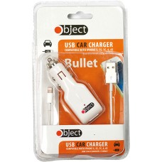 OBJECT - IPHONE 5 BULLET CAR CHARGER -SP07