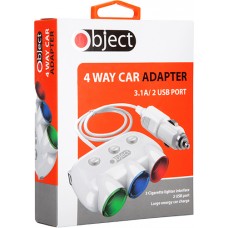 OBJECT - 4 WAY CAR ADAPTER - SP246