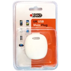 OBJECT - UK USB MAINS PLUG - SP036 