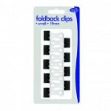 FOLDBACK CLIPS SMALL 19mm 9's