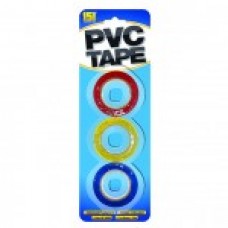 INSULATION TAPE COLOURED PACK OF 3