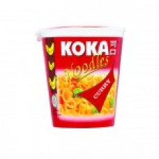 KOKA NOODLES CUPS 70gm - CURRY FLAVOUR                        -  NO VAT