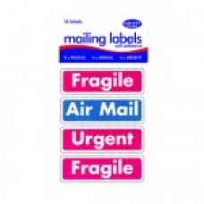 MAILING LABELS - FRAGILE/AIRMAIL/URGENT