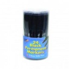 PERMANENT MARKERS BLACK  