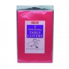 PAPER TABLE COVERS PACK OF 2 RED