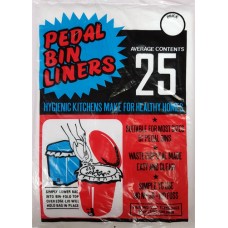 PEDAL BIN LINERS 25's 