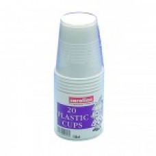 WHITE PLASTIC CUPS 7oz    PACK OF 20's 