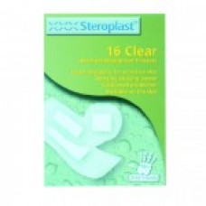 ASSORTED CLEAR PLASTERS 16's BOXED  
