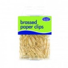 BRASSED PAPER CLIPS