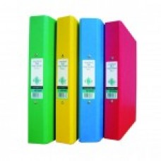 RING BINDER FILES (ASSORTED COLOURS) 