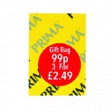 ROUND SELF ADHESIVE LAB. (GIFT BAGS 99p OR 3 FOR £2.49)