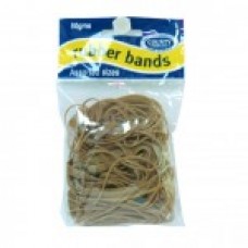 RUBBER BANDS BROWN ASSORTED 50g