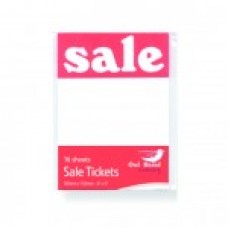 SALE TICKETS (16 SHEETS) 102x152mm