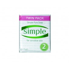 SIMPLE SOAP TWIN 125gm 