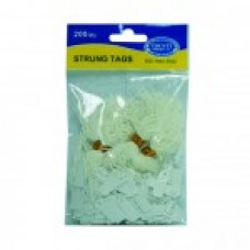 STRUNG TAGS  9mm x 24mm   PACK OF 200