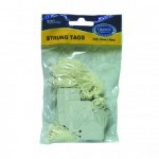 STRUNG TAGS 28mm x 43mm  PACK OF 100
