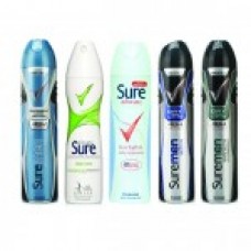 SURE BODY SPRAY    SPECIAL MIX PACK 