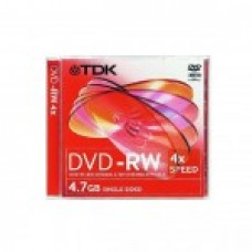 TDK DVD  -RW  REWRITABLE 4.7 GB