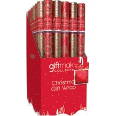 Christmas Wrapping  Rich Foil Rolls  1.5M