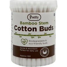 COTTON BUDS BOXED 100's (BAMBOO STEM) 